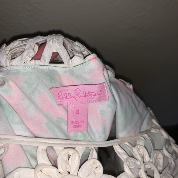 Lilly Pulitzer 0 nibbles lacina dress Easter - Picture 5 of 8